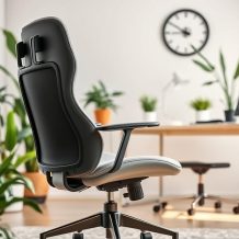 Jak wybrać ergonomiczny fotel biurowy dla zdrowia kręgosłupa
