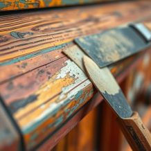 Czy usuwanie starych powłok to konieczny etap renowacji mebli?